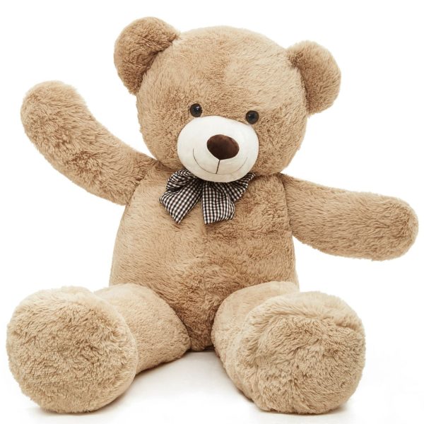 Giant Teddy Bear Stuffed Animals, Light Brown, 47/55/59/71 Inches - Image 4