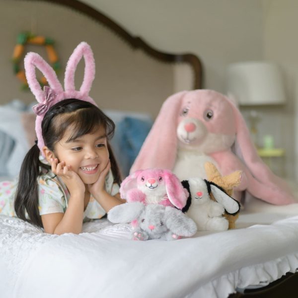 Floppy Eared Bunny Stuffed Animals Rabbit Plush Toys, 18 Inches - Image 2