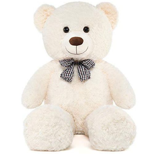 Giant Teddy Bear Stuffed Toy, Beige, 39/47/55/59 Inches - Image 3