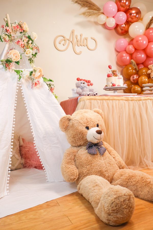 Giant Teddy Bear Stuffed Animals, Light Brown, 47/55/59/71 Inches - Image 3