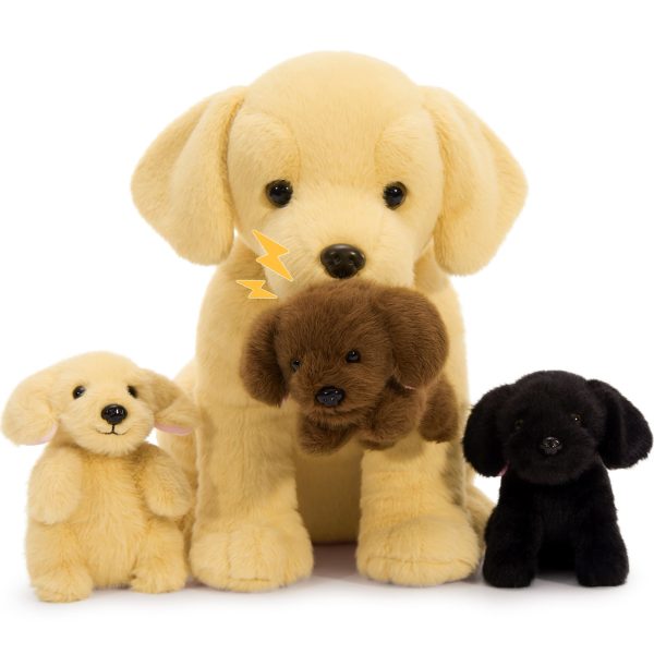 Labrador Stuffed Animals Dog Plush Toys, 11.8 Inches