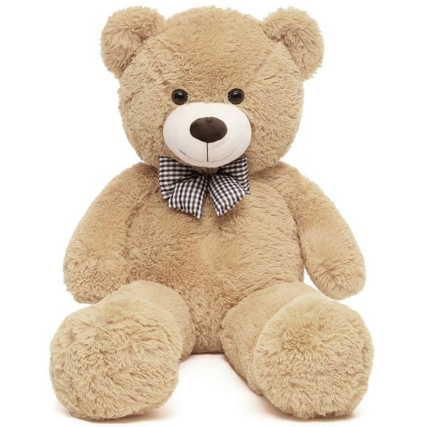 Giant Teddy Bear Stuffed Animals, Light Brown, 47/55/59/71 Inches - Image 5