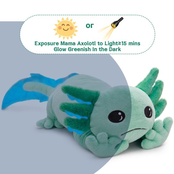 Axolotl Stuffed Animals Salamander Plush Toys, 31 Inches - Image 12
