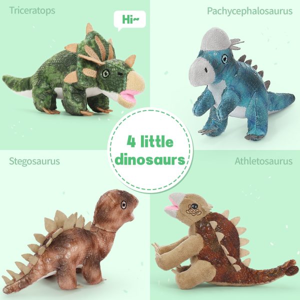 Ankylosaur Stuffed Animals Dinosaur Plush Toys, 21 Inches - Image 2