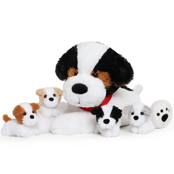 Bernese Mountain Dog Plush Toy Set, 24 Inches - Image 5