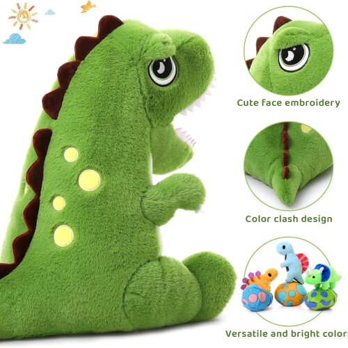 Tyrannosaurus Rex Plush Toy Set, 19.6 Inches - Image 3