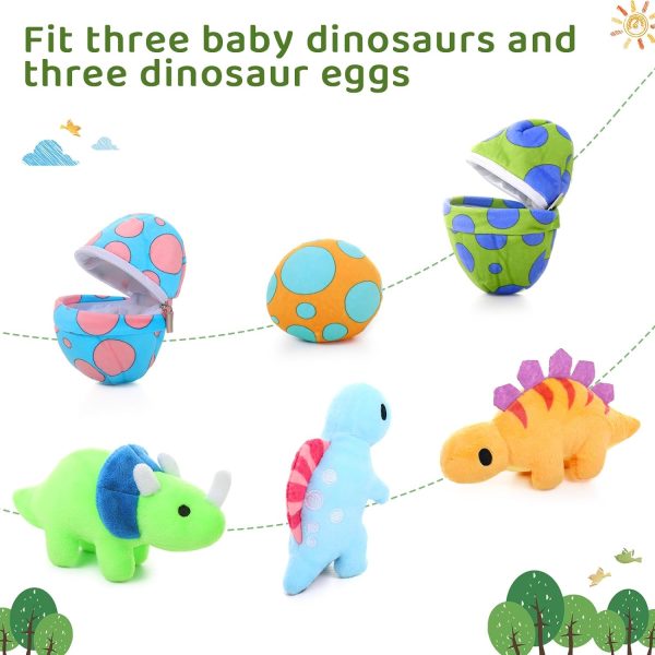 Tyrannosaurus Rex Plush Toy Set, 19.6 Inches - Image 5